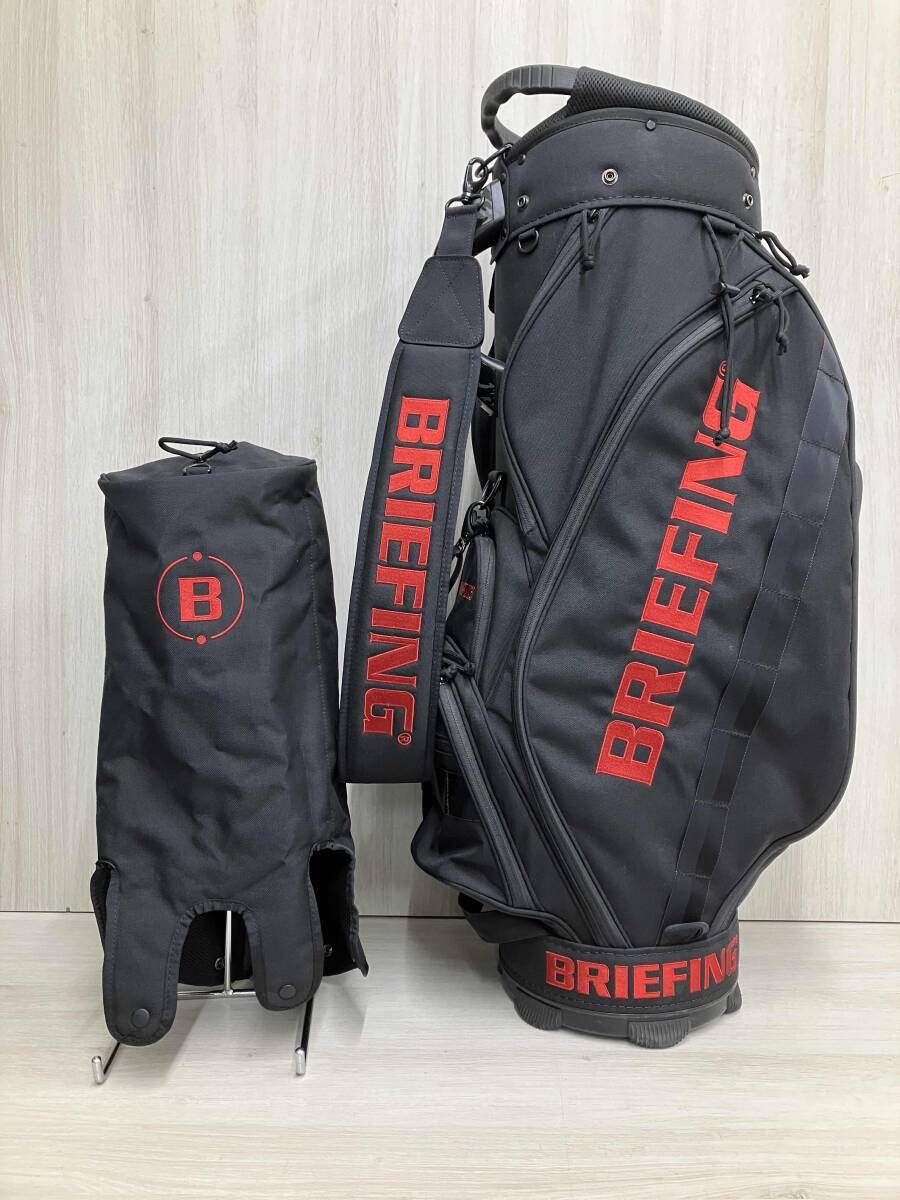 BRIEFING CADDYBAG ブリーフィング ゴルフ キャディバッグ ブラック