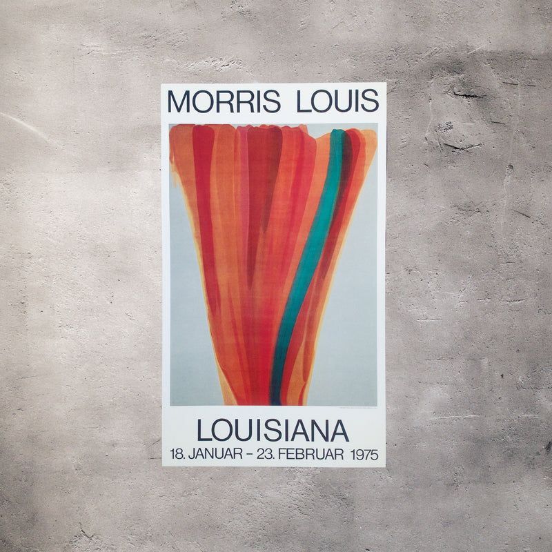 Morris Louis｜Louisiana 1975｜50×85.4cm ポスター