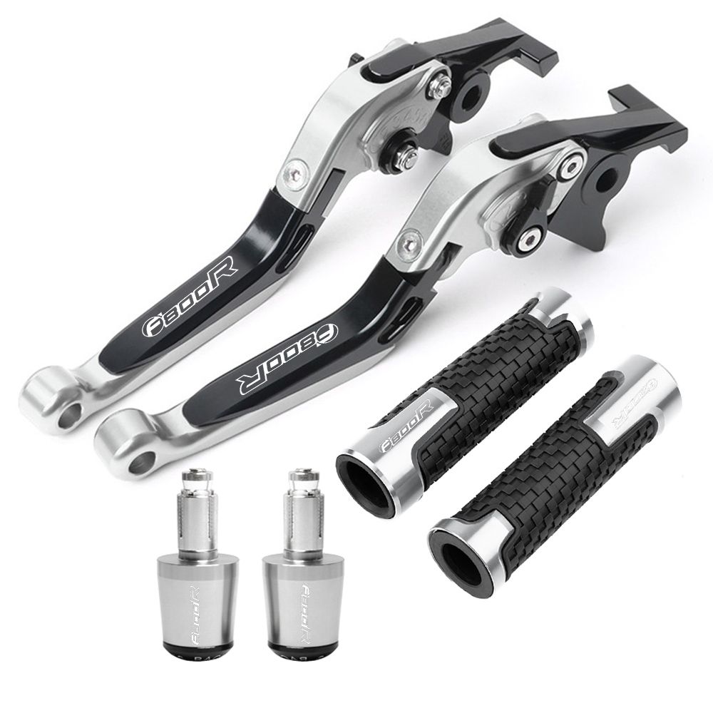BMW F800R 2009-2021 用 調整可能クラッチブレーキレバー ハンドグリップ ハンドルバーエンド