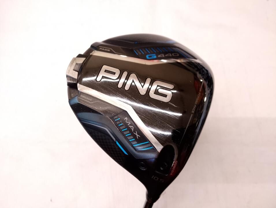 ピン　G440 MAX　10.5度　TOUR 2.0 CHROME 65　Sフレックス　ドライバー　中古　ゴルフドゥ！高知店【最短即日発送】