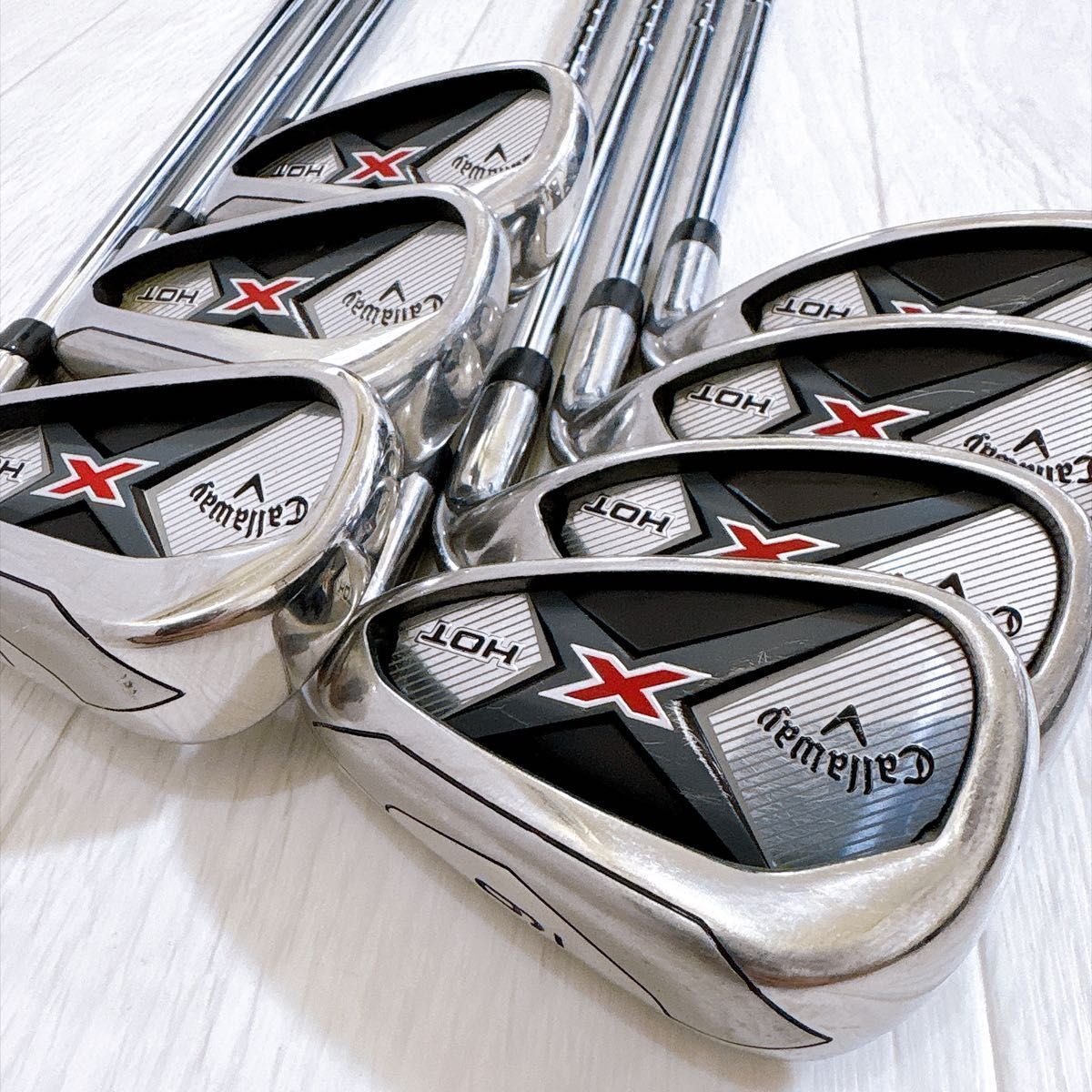 Callaway X HOT キャロウェイ アイアンセット 7本 フレックスS 右利き G-0905