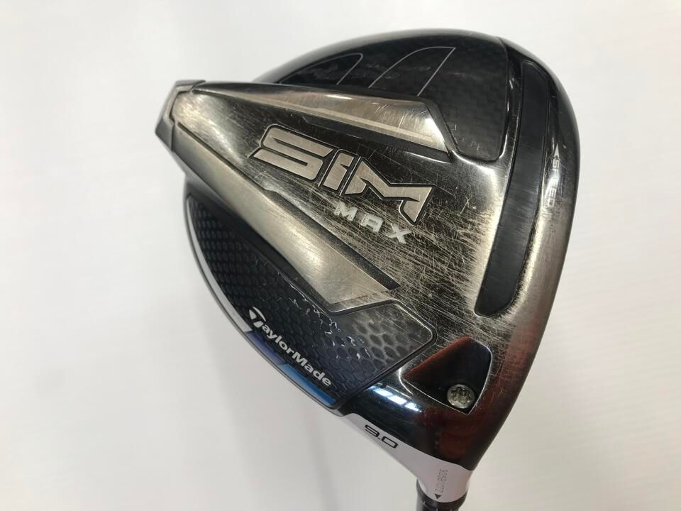 テーラーメイド　【訳あり】SIM MAX　9度　TENSEI BLUE TM50 (SiM2）　SRフレックス　ドライバー　中古【最短即日発送】