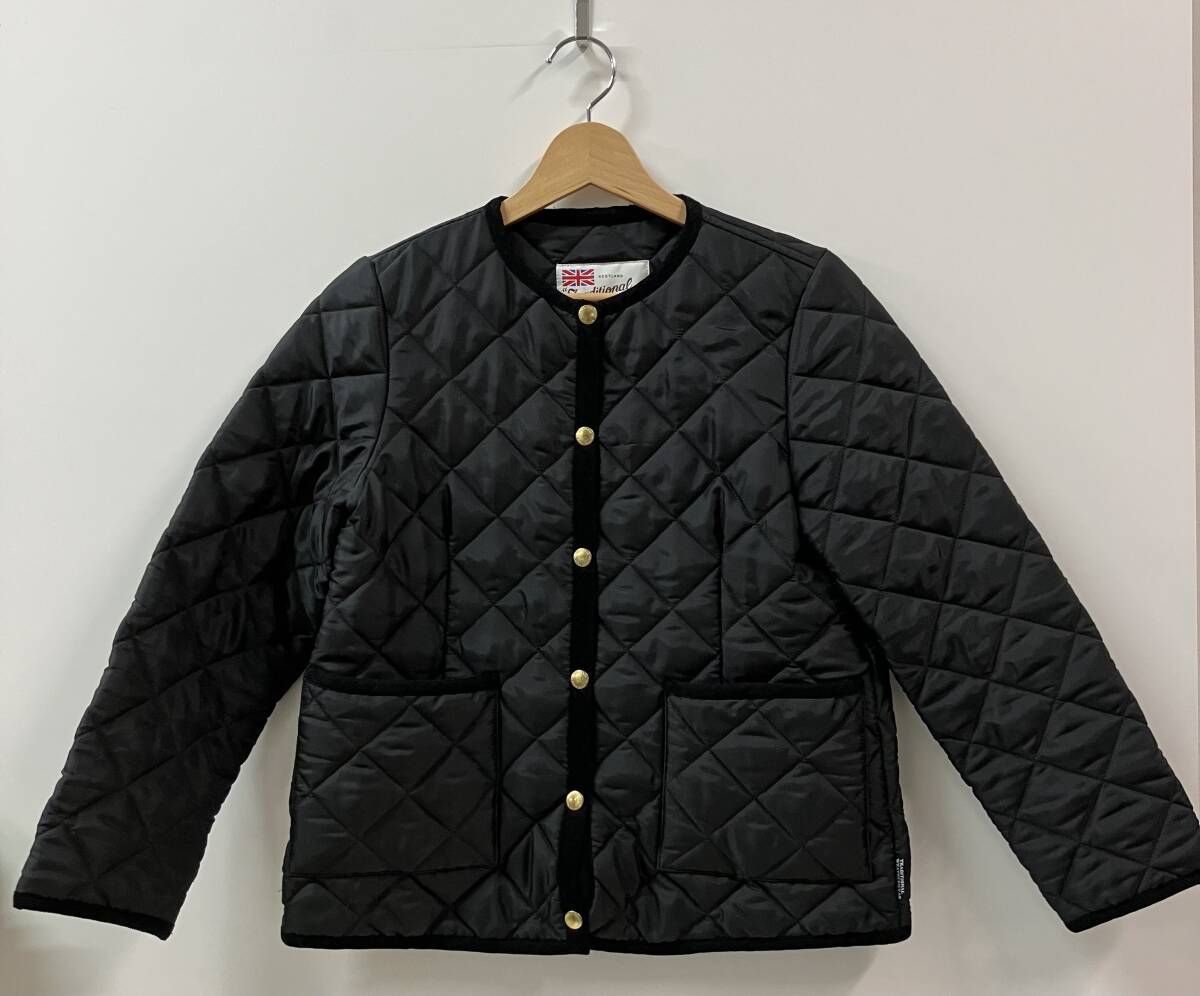 Traditional Weatherwear トラディショナル ウェザーウェア キルティングジャケット L212APQC00288AA RELUMEARKLEY サイズ34 ブラック