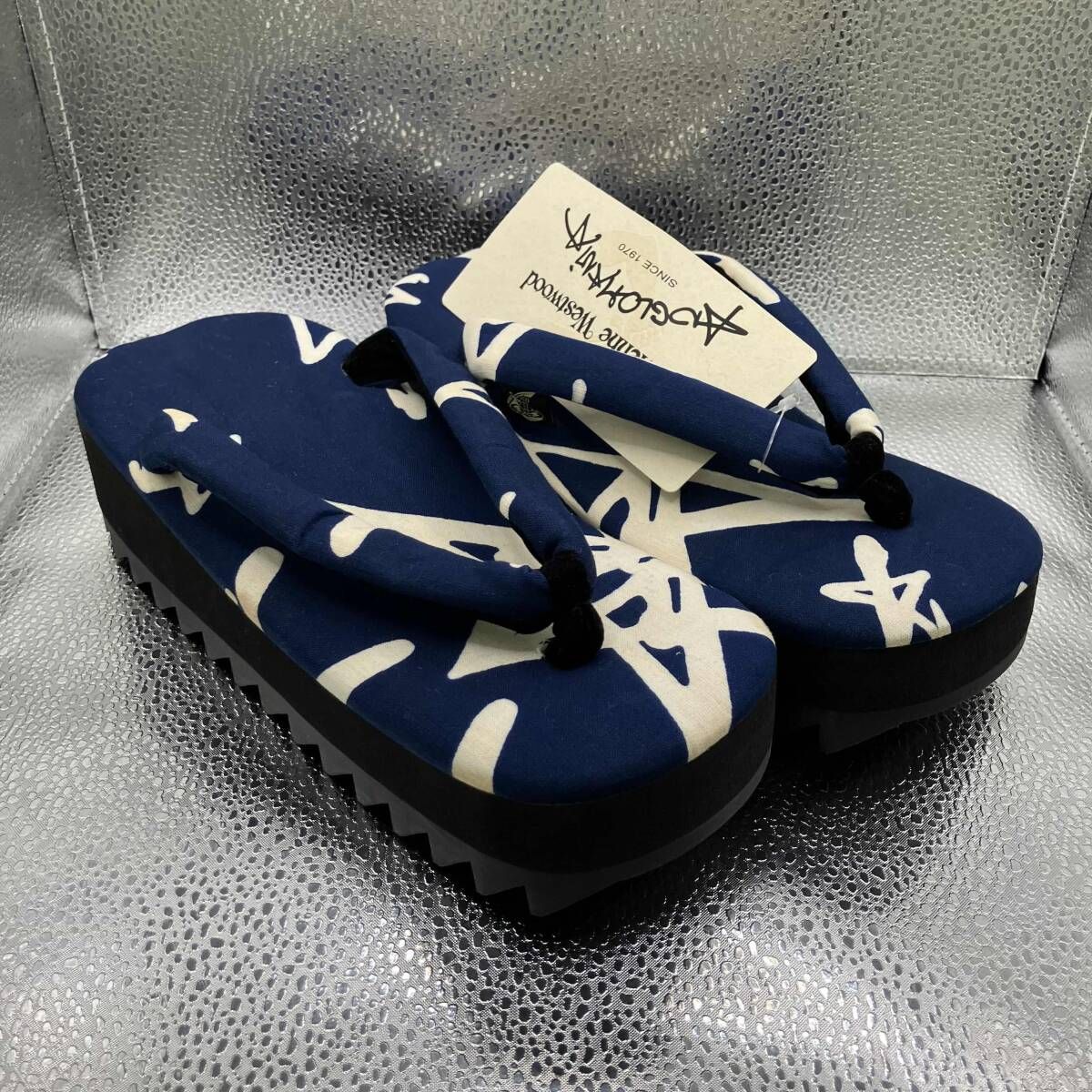VIVIENNE WESTWOOD ANGLOMANIA SANDALS SANDALS NAVY VIVIENNE WESTWOOD ANGLOMANIA