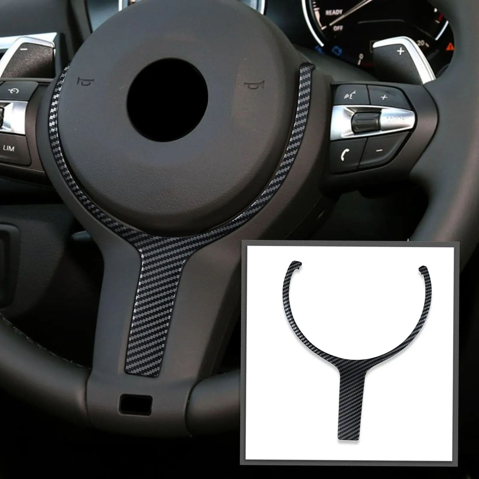 BMW F20/F22/F30/F31/F32/F10/F06/F12/F15/F16 Mスポーツ用 ステアリングホイール
