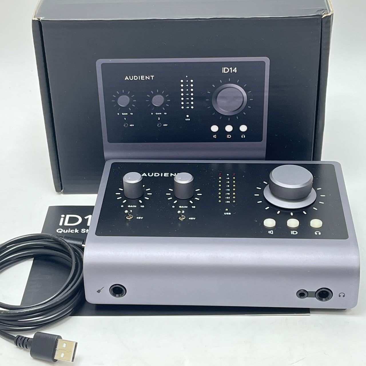 Audient audient 「iD14mkII」10in/6out USB3.0対応オーディオ・インターフェース　No3467