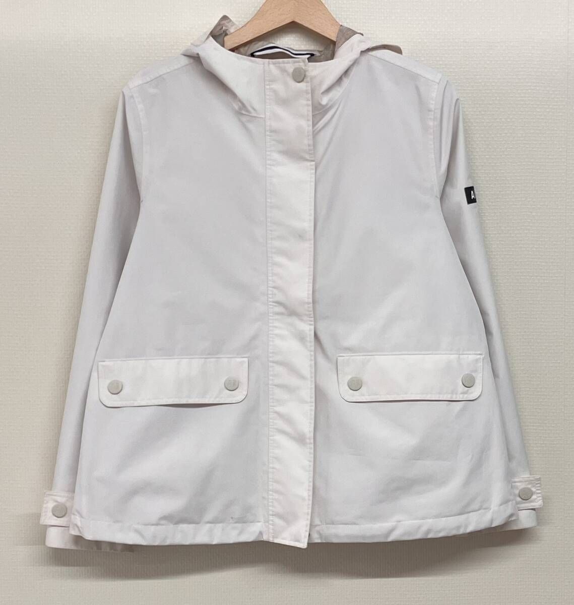 AIGLE エーグル ソロテックス ジャケット ホワイト ZBFBP43-GH サイズ38
