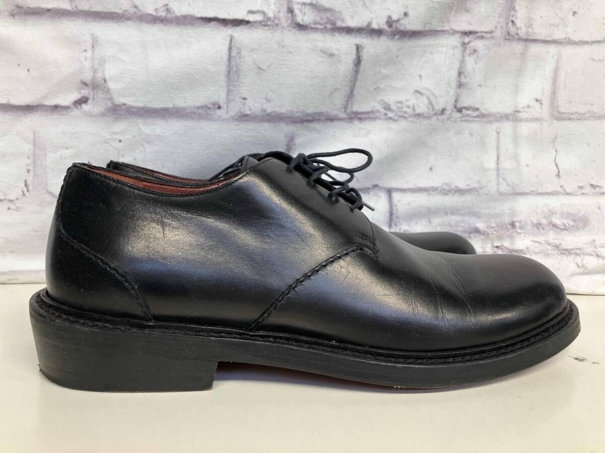 DRIES VAN NOTEN ﾄﾞﾘｽｳﾞｧﾝﾉｯﾃﾝ ﾀﾞｰﾋﾞｰｼｭｰｽﾞ ｻｲｽﾞ8 ﾚｻﾞｰ ｲﾀﾘｱ製 ﾌﾞﾗｯｸ 本革 ﾋﾞｼﾞﾈｽ 春