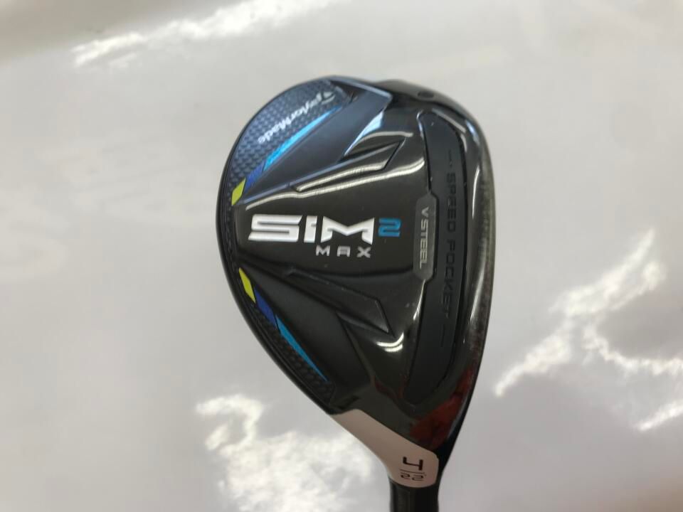テーラーメイド　SIM2 MAX　22度　TENSEI BLUE TM60(SIM2)　Sフレックス　ユーティリティ　中古　ゴルフドゥ！柏店【最短即日発送】