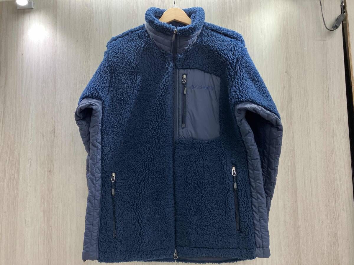 冬 Columbia コロンビア フリースジャケット ボア PM5613 Archer Ridge Jacket アウトドア XL ネイビー