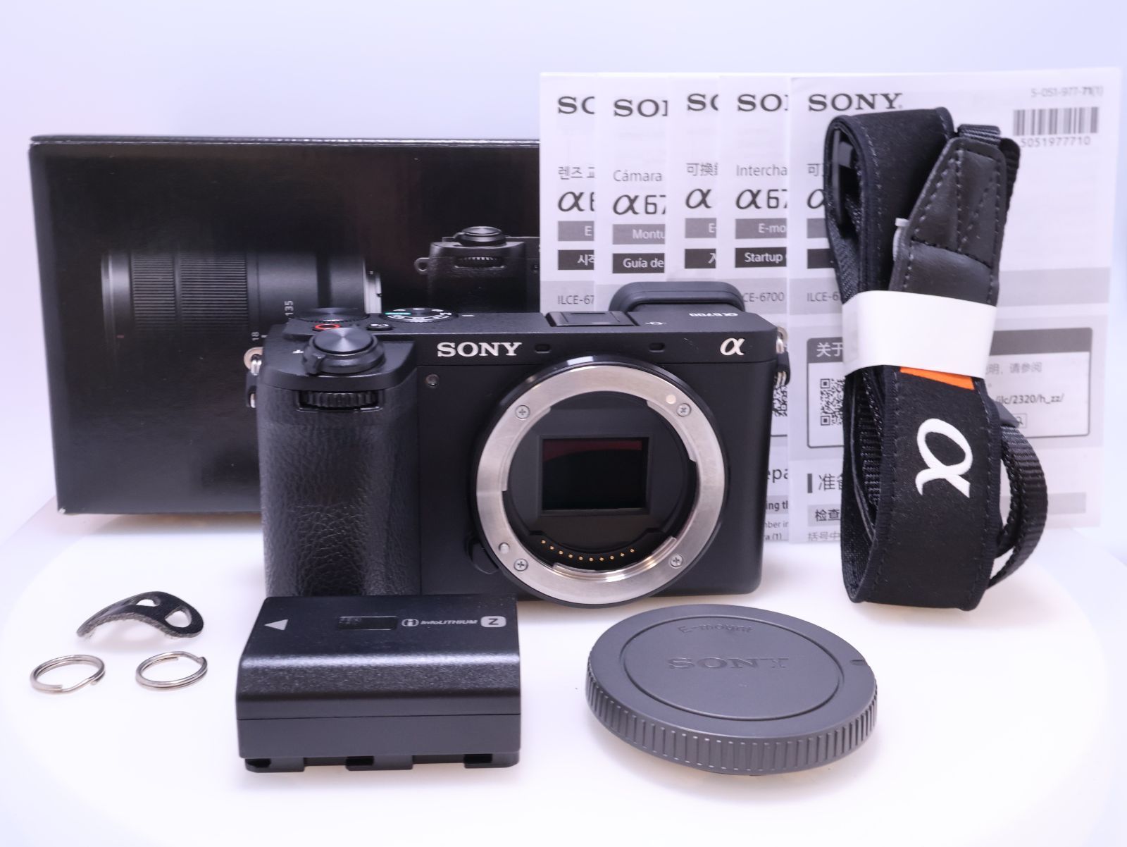 【636回 海外モデル 極美品】SONY α6700 ボディ ブラック ILCE-6700 APS-C ミラーレス一眼カメラ