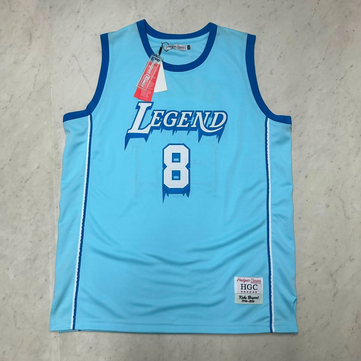 USA限定 Headgear Classics ヘッドギアクラシックス Basketball Shirts バスケシャツ Wナンバー コービー (HGC108)