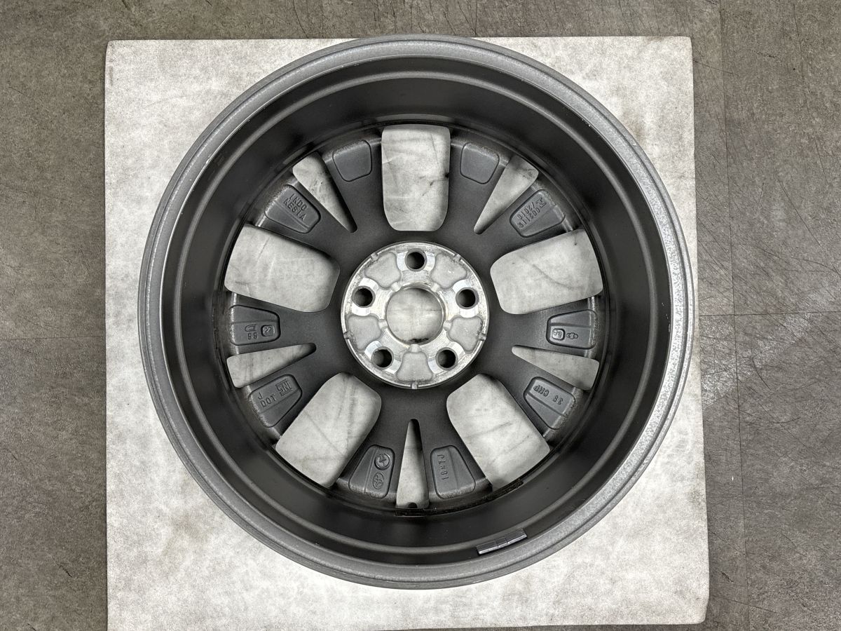 【新車外し品】トヨタ RAV4 Gグレード 後期 純正 18in 7J +35 PCD114.3 4本 ハリアー ヴァンガード SAI カローラクロス ヤリスクロス 流用