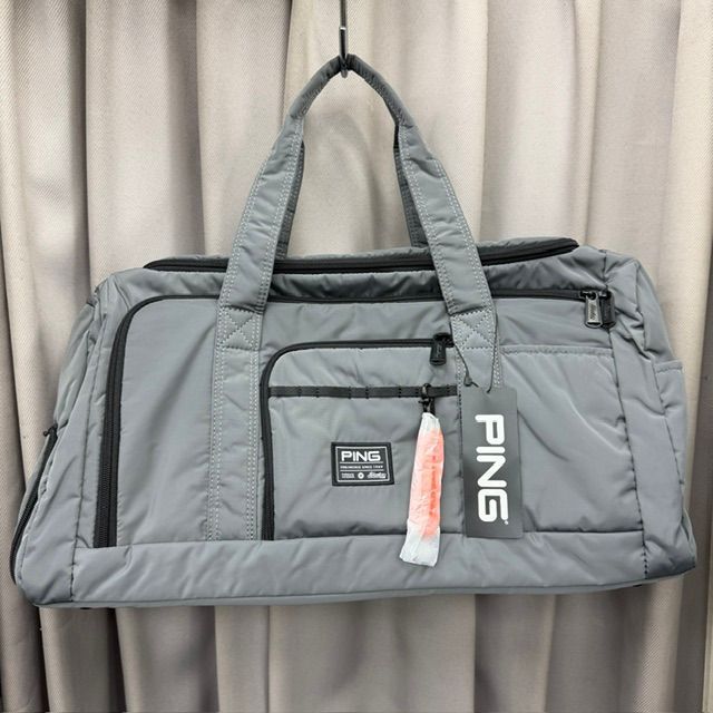 【新品未使用品】PING GB-U2601 アーバンミリタリーボストン ピン ボストンバック ゴルフ グレー（葛西店）