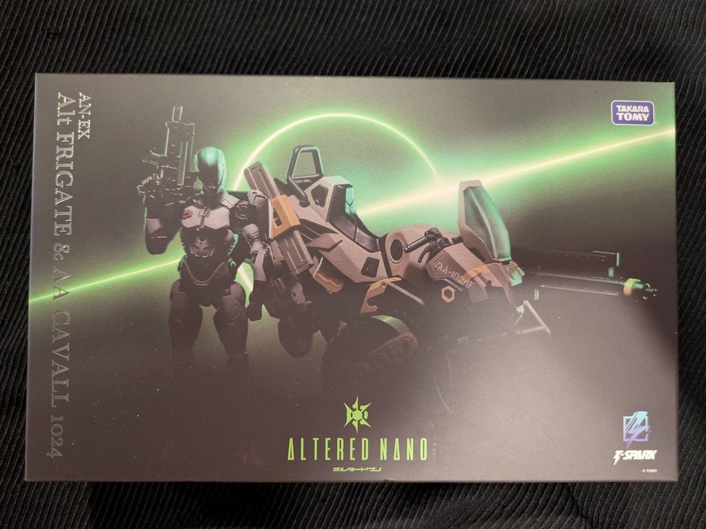 タカラトミー オルタードナノ Alt FRIGATE<フリゲート>&AA-CAVALL<カヴァス>