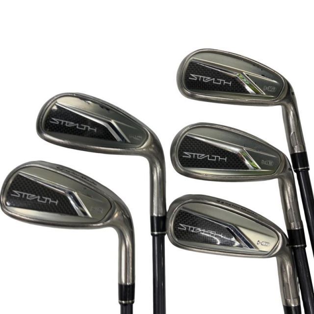 【中古】 テーラーメイド STEALTH HD(2023) 5S アイアンセット IR TENSEI RED TM60(STEALTH IR) (フレックスR) メンズ 男性用 右利き 右用 Cランク ゴルフクラブ