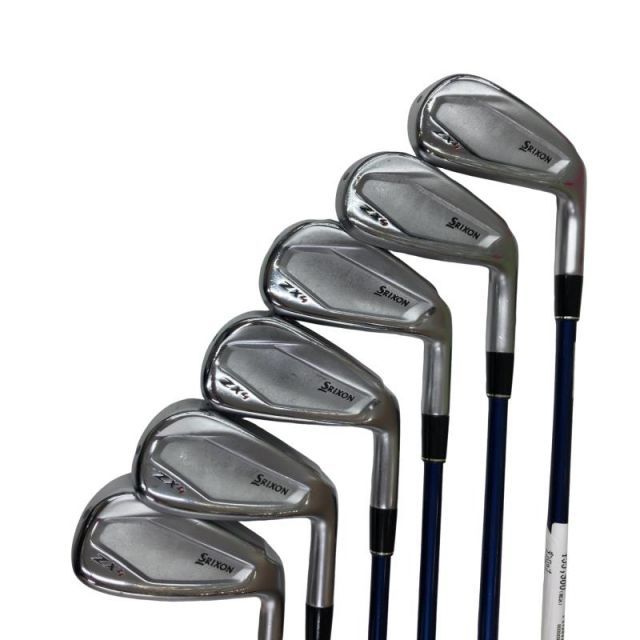 【中古】 ダンロップ SRIXON ZX4 6S アイアンセット IR Diamana ZX for IRON (フレックスS) メンズ 男性用 右利き 右用 Cランク ゴルフクラブ 42,490円
