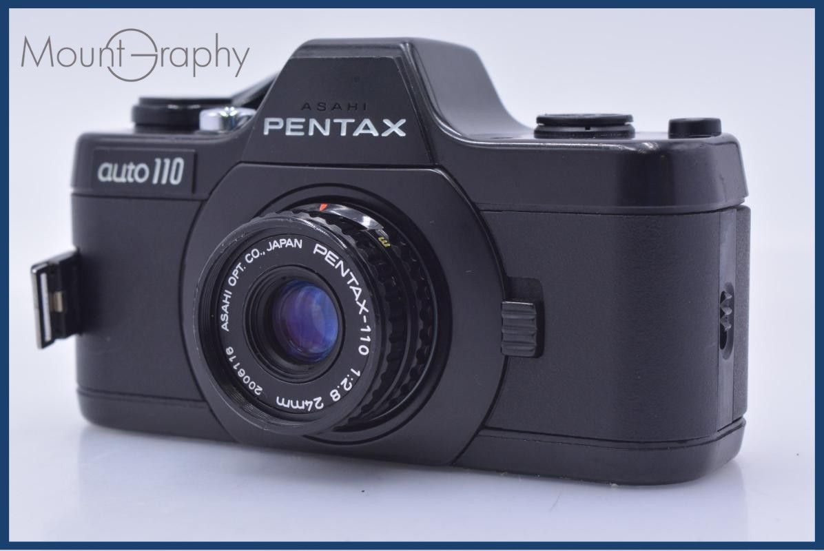 [Operation Guarantee] Pentax PENTAX auto 110+ PENTAX-110 24mm F2.8 included free of charge #my1397