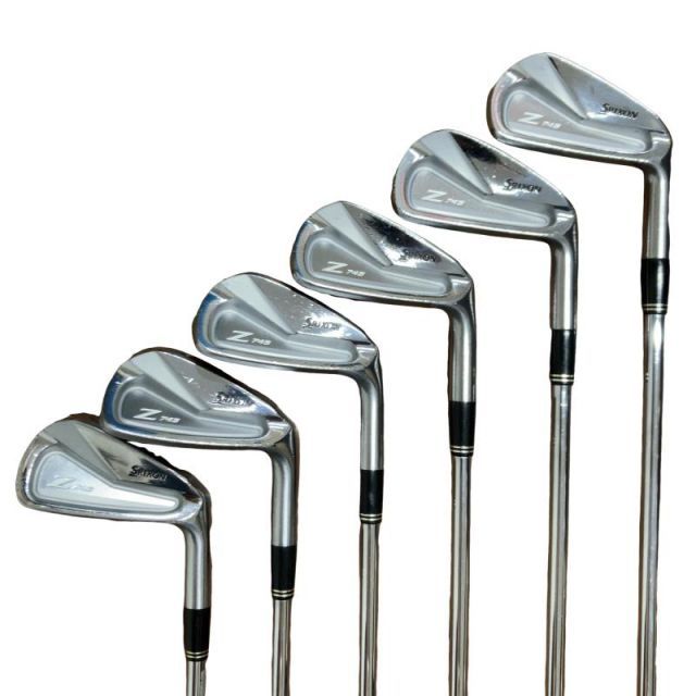 【中古】 ダンロップ SRIXON Z745 6S アイアンセット IR Dynamic Gold D.S.T (フレックスS) メンズ 男性用 右利き 右用 Cランク ゴルフクラブ
