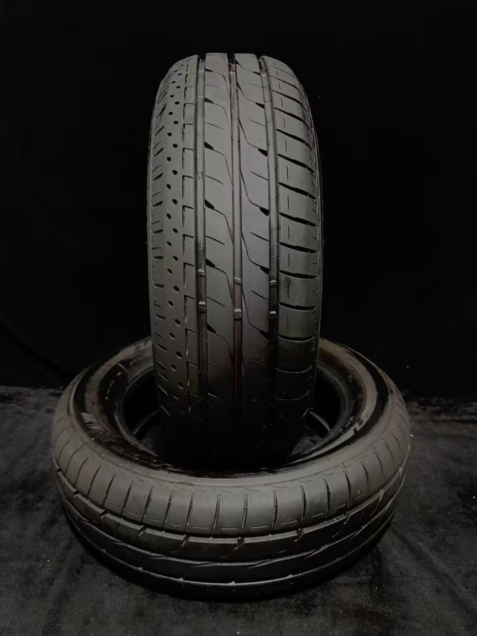 25年製　中古タイヤ2本セット　ブリヂストン　195/60R16 89H 8分山　サマータイヤ　T-313