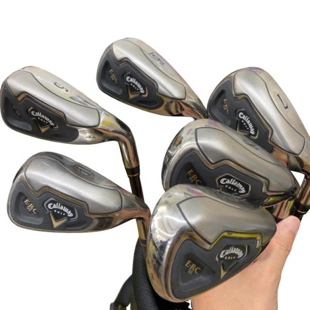 【中古】 キャロウェイ E・R・C Ti 6S アイアンセット IR IR-2000 (フレックスR) メンズ 男性用 右利き 右用 Cランク ゴルフクラブ 11,667円