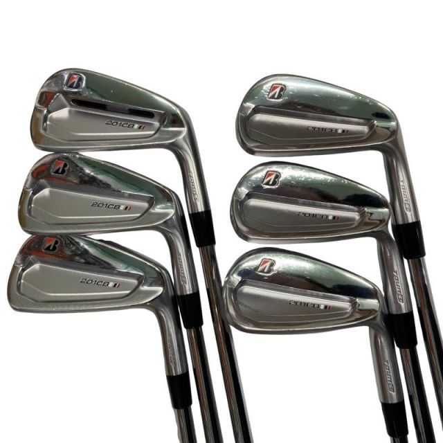 【中古】 ブリヂストン TOUR B 201CB 6S アイアンセット IR NS PRO MODUS3 TOUR120 (フレックスS) メンズ 男性用 右利き 右用 Cランク ゴルフクラブ