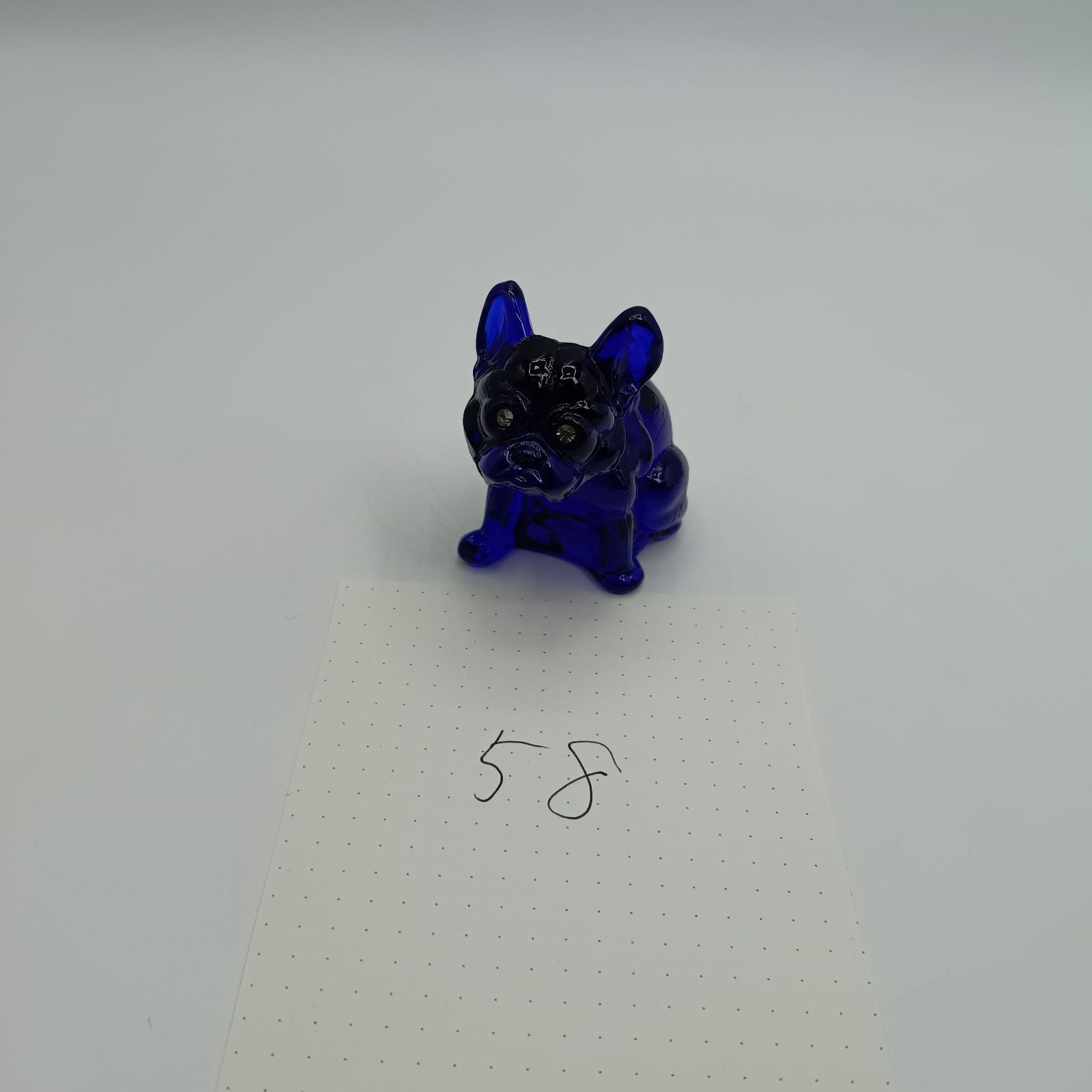 1960s Westmoreland Glass Bulldog ウエストモアランド ガラス