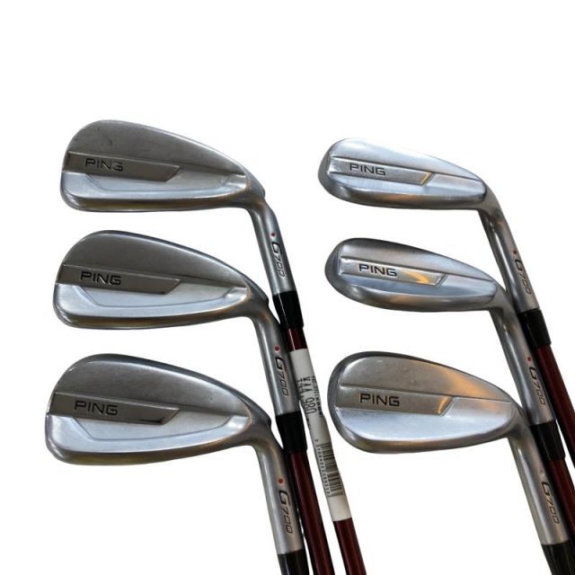 【中古】 ピン G700 7S アイアンセット IR PING FUBUKI (フレックスR) メンズ 男性用 右利き 右用 Cランク ゴルフクラブ 34,242円
