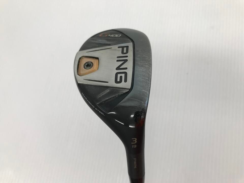ピン　G400　19度　ALTA J CB　Sフレックス　ユーティリティ　中古【最短即日発送】