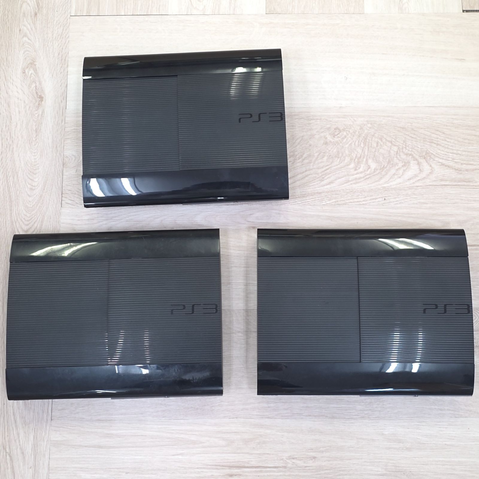 ソニー プレイステーション3 PS3 本体 CECH-4300 3台セット まとめ売り HDD無し ジャンク 部品取り用 CECH4300