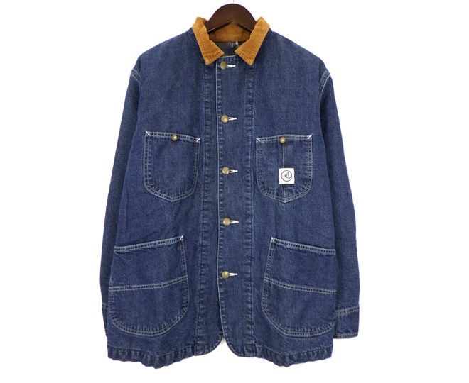 マシス MASSES 【 COVERALL REVER 】 リバーシブル デニム カバーオール ジャケット 52615 26,000円
