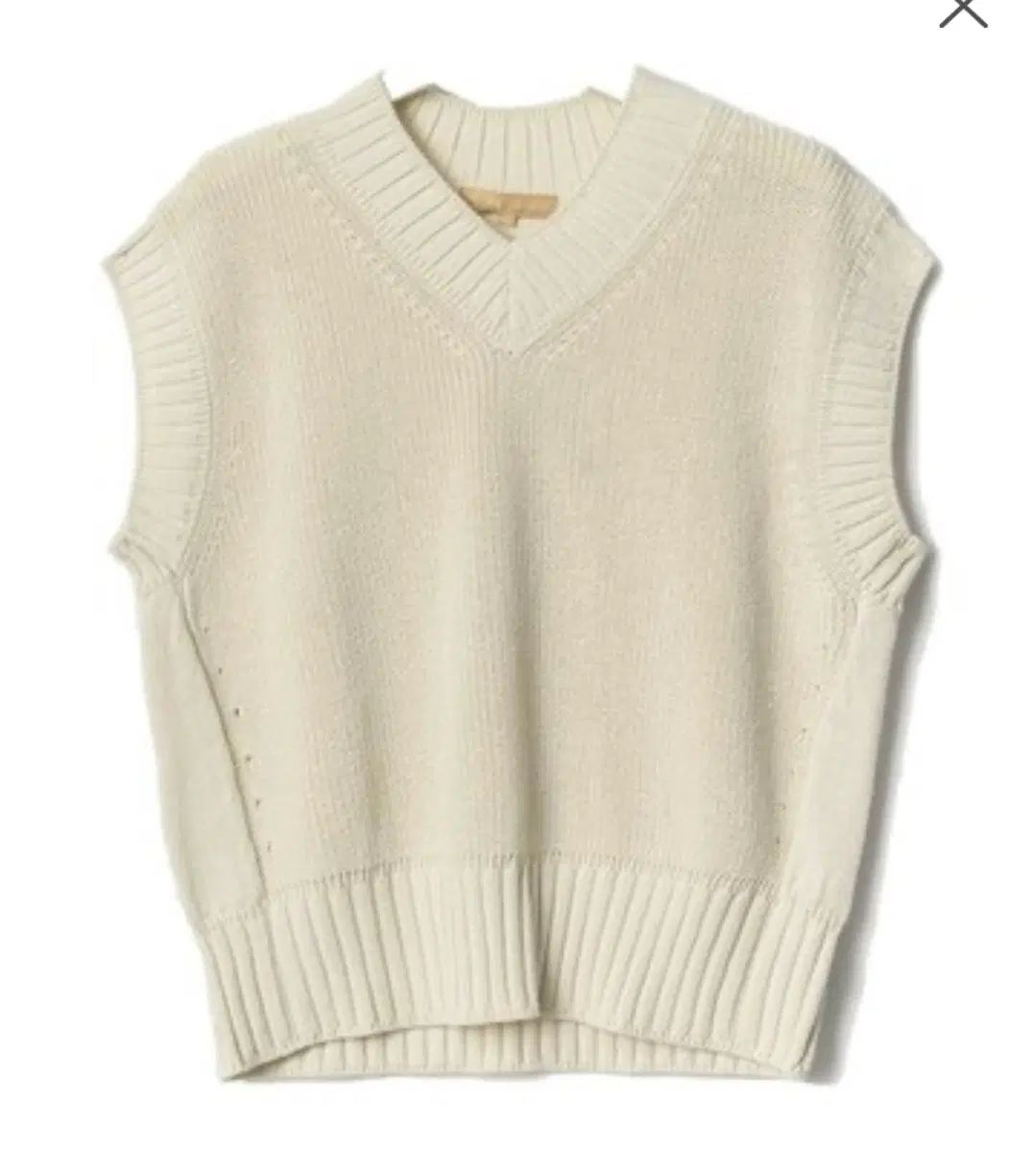 BEAN POLE ビーンポール Vネック ニット ベスト 90 8,782円
