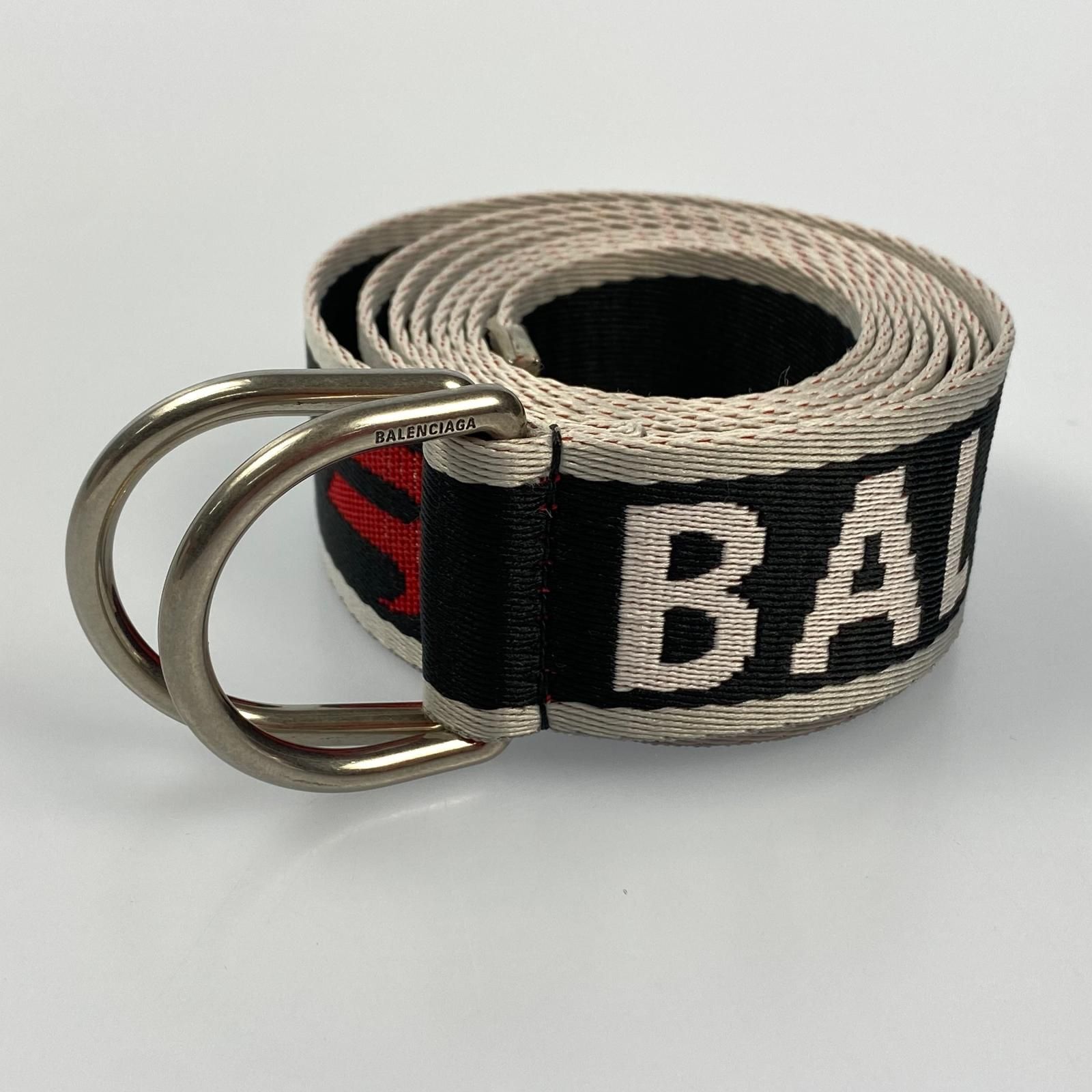 【姫路東店】 中古 BALENCIAGA | バレンシアガ ベルト D RING BELT 703137210AA1063 【135】 21,456円