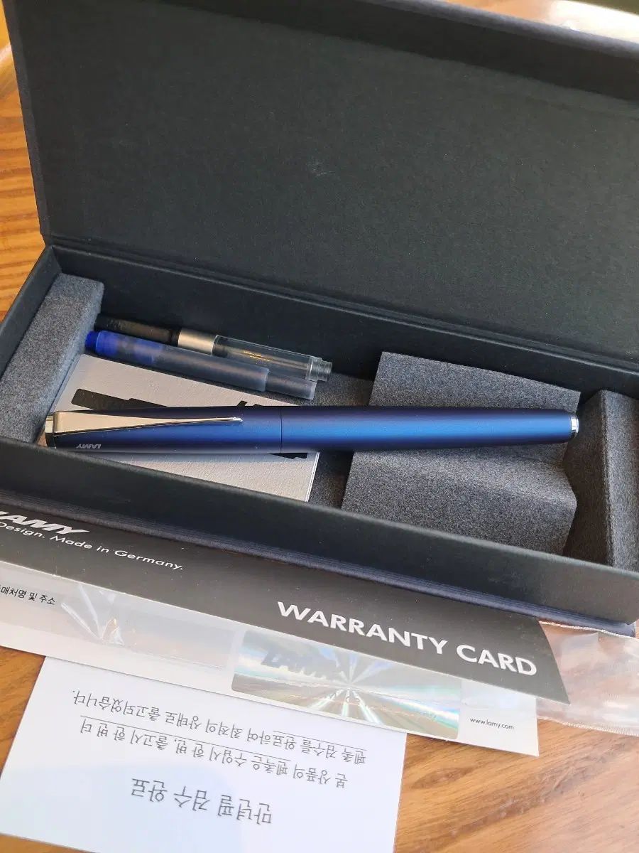 LAMY インペリアルブルー 万年筆