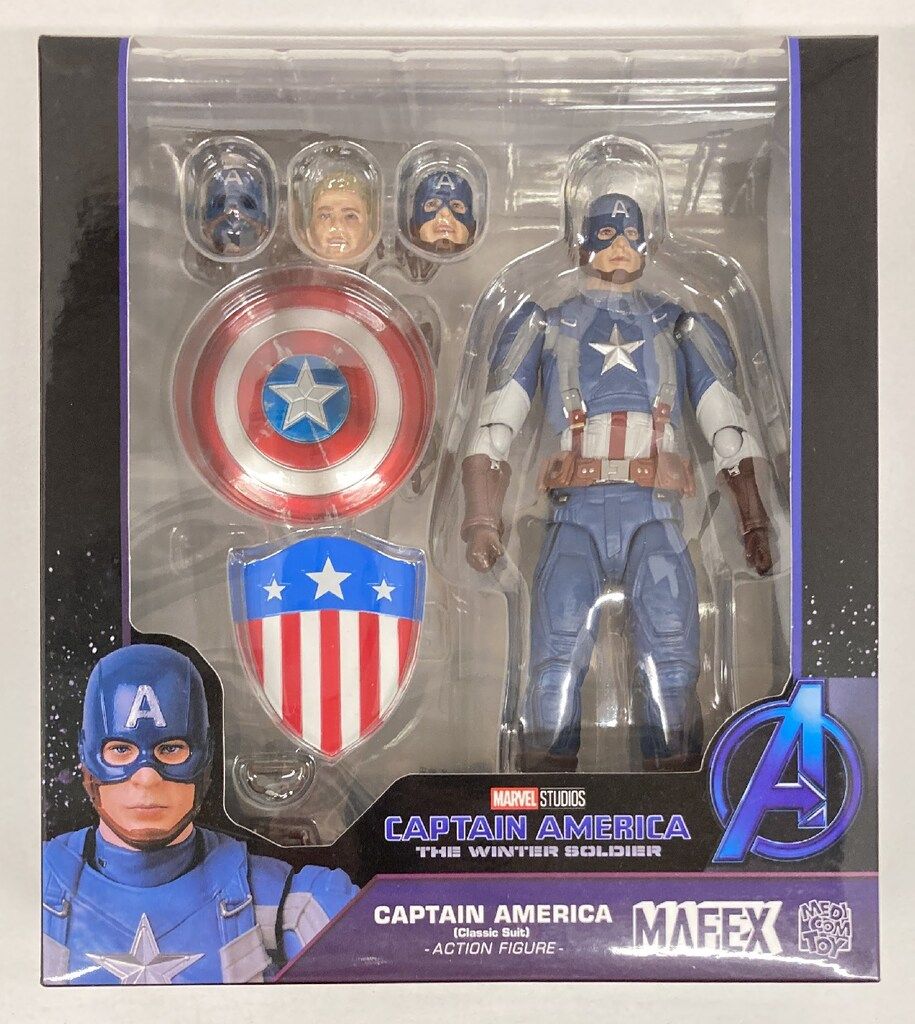 Medicom Toy MAFEX CAPTAIN AMERICA/ THE WINTER SOLDIER CAPTAIN AMERICA (CLASSIC SUIT) 220