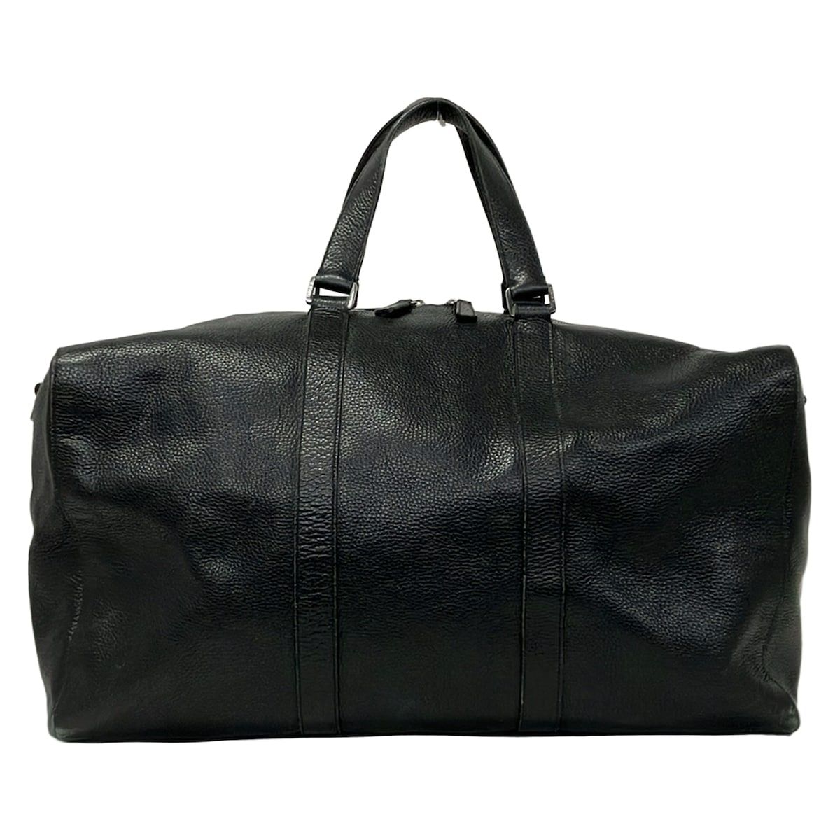 JILSANDER(ジルサンダー) ボストンバッグ - 黒 本体ロックなし レザー 16,590円