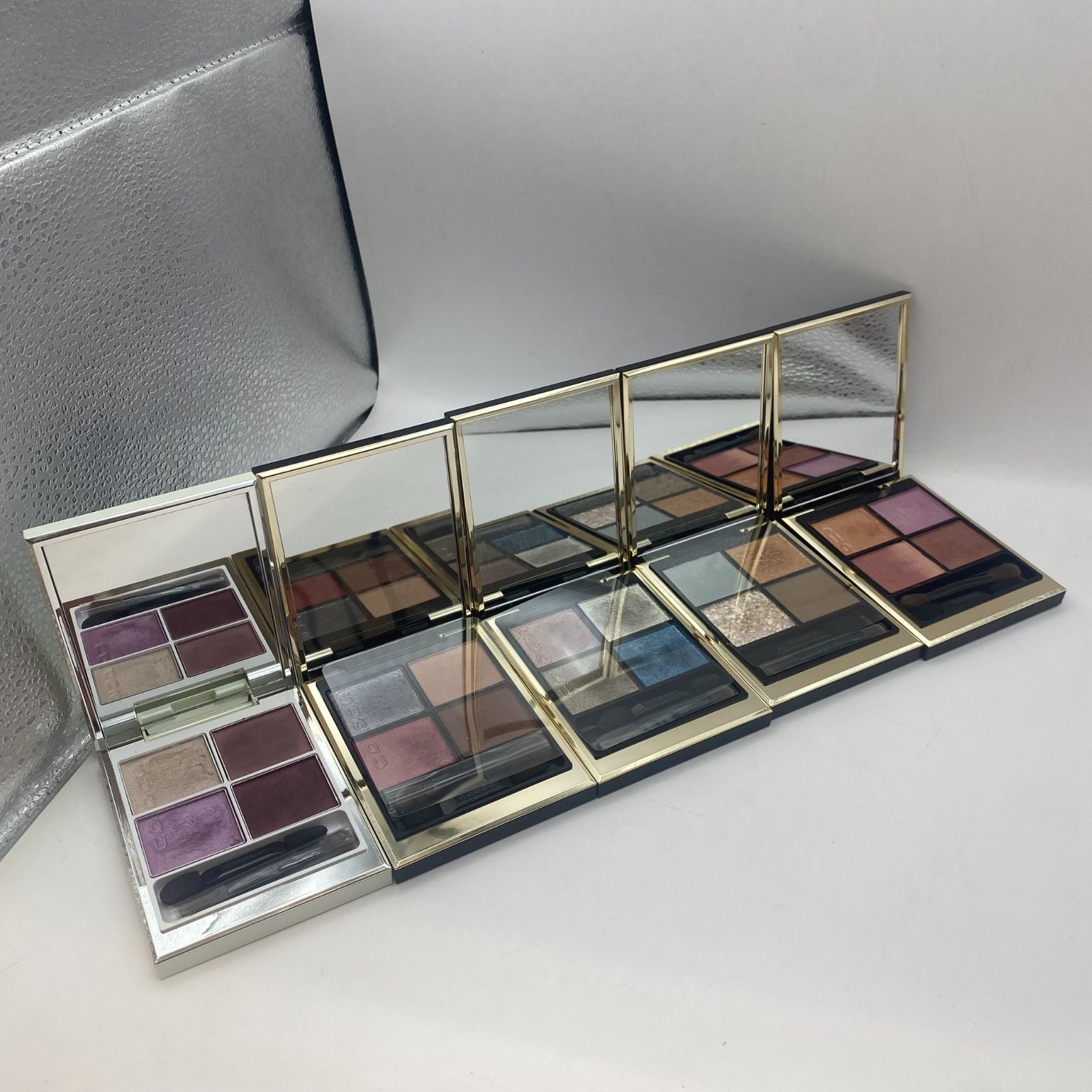 【中古】SUQQU アイシャドウパレット シグニチャーカラーアイズ 限定色 5点 まとめ売り