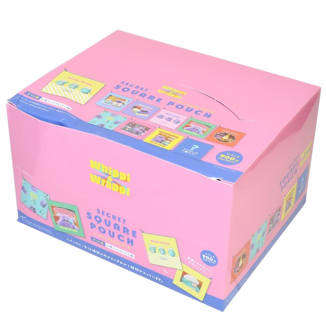 ホイッピ＆ラッピミニポーチシークレットスクエアポーチ 全10種類 ランダム販売BOX