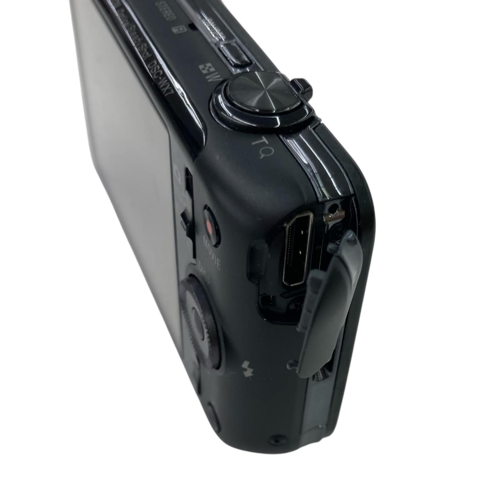 SONY Cyber-shot DSC-WX7 本体 デジカメ 動作未確認 186000 動作未確認 SONY ソニー デジタルカメラ cyber-shot ブラック