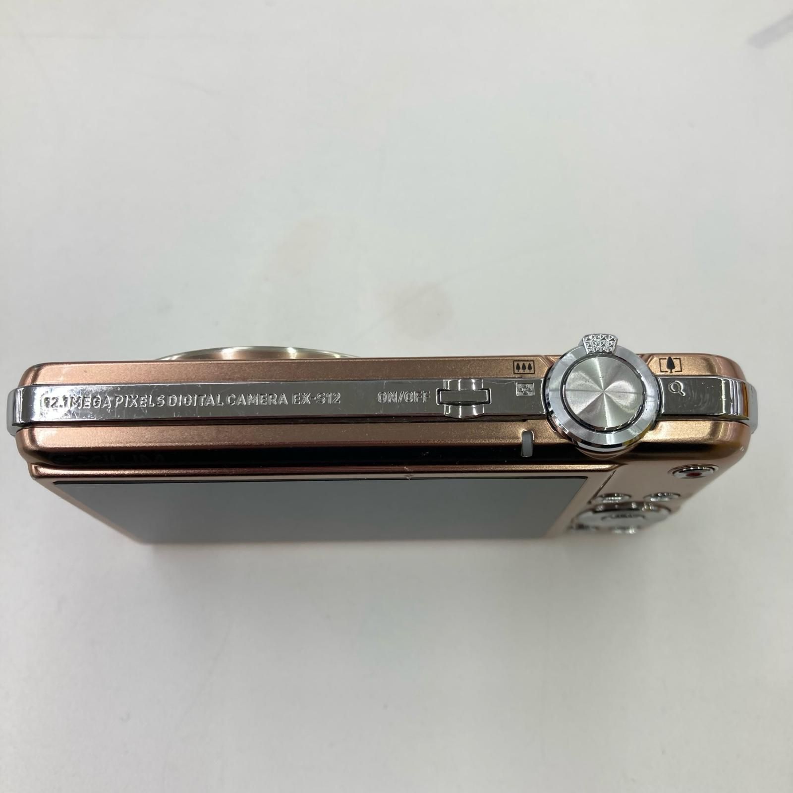186000 動作確認済み CASIO カシオ EXILIM ブラウン系 デジタルカメラ