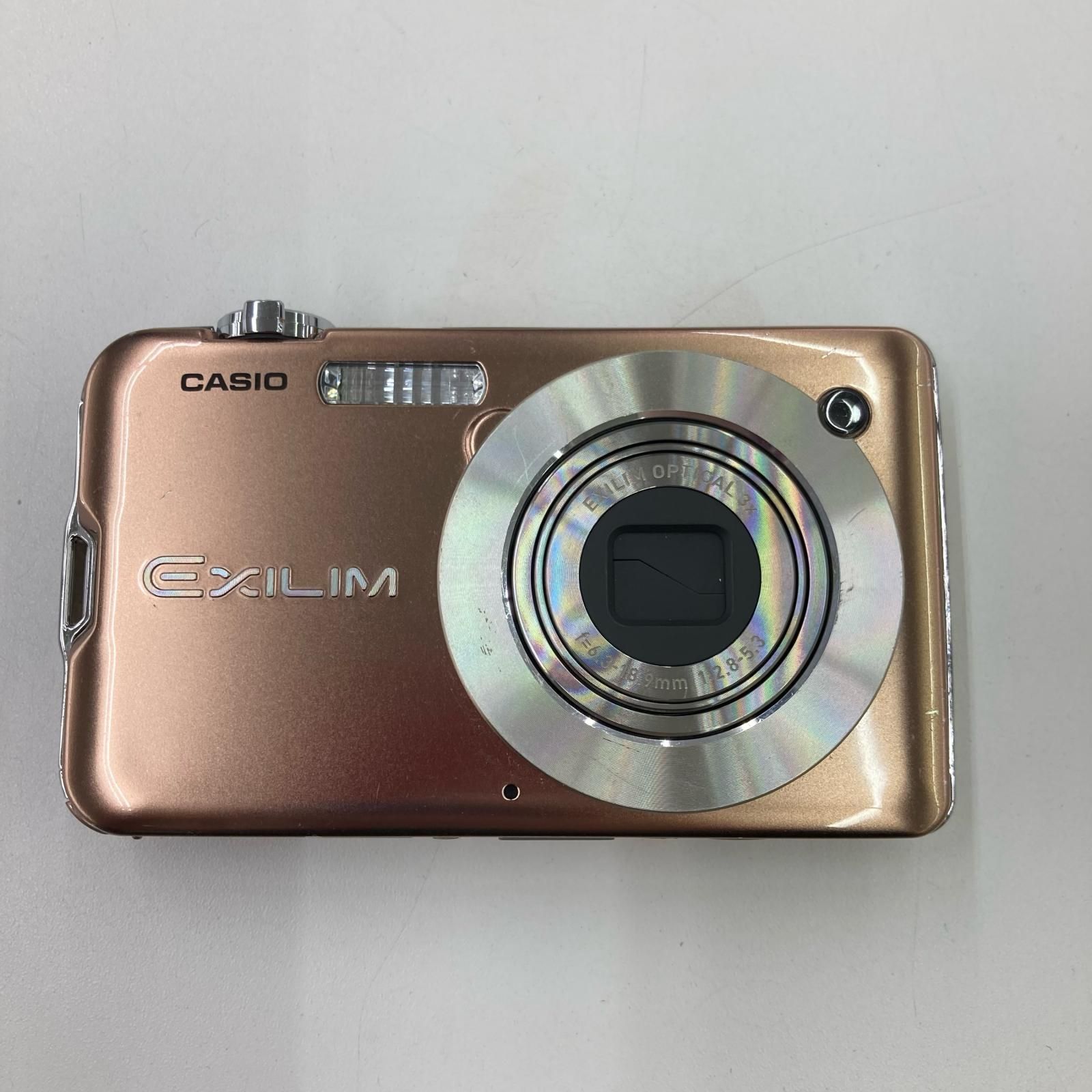 186000 動作確認済み CASIO カシオ EXILIM ブラウン系 デジタルカメラ