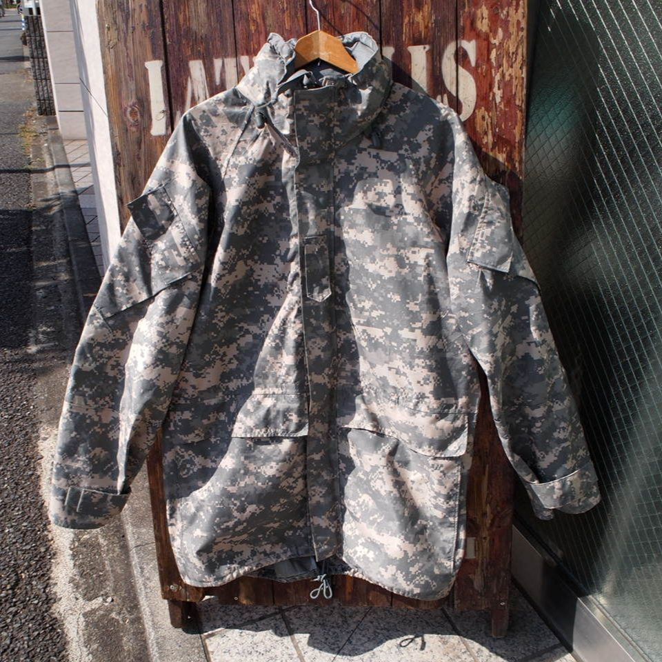 05年製【US ARMY】米軍実物 ECWCS GEN3 LEVEL6 GORE TEX ゴアテックスパーカー ミリタリーナイロンジャケット デジタルカモ マウンテンパーカー US-M-L
