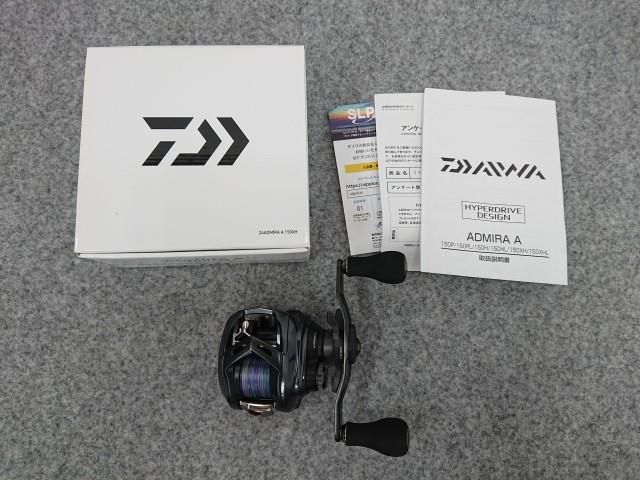【未使用品】 ダイワ 24アドミラA 150XH 両軸リール ADMIRA A150XH