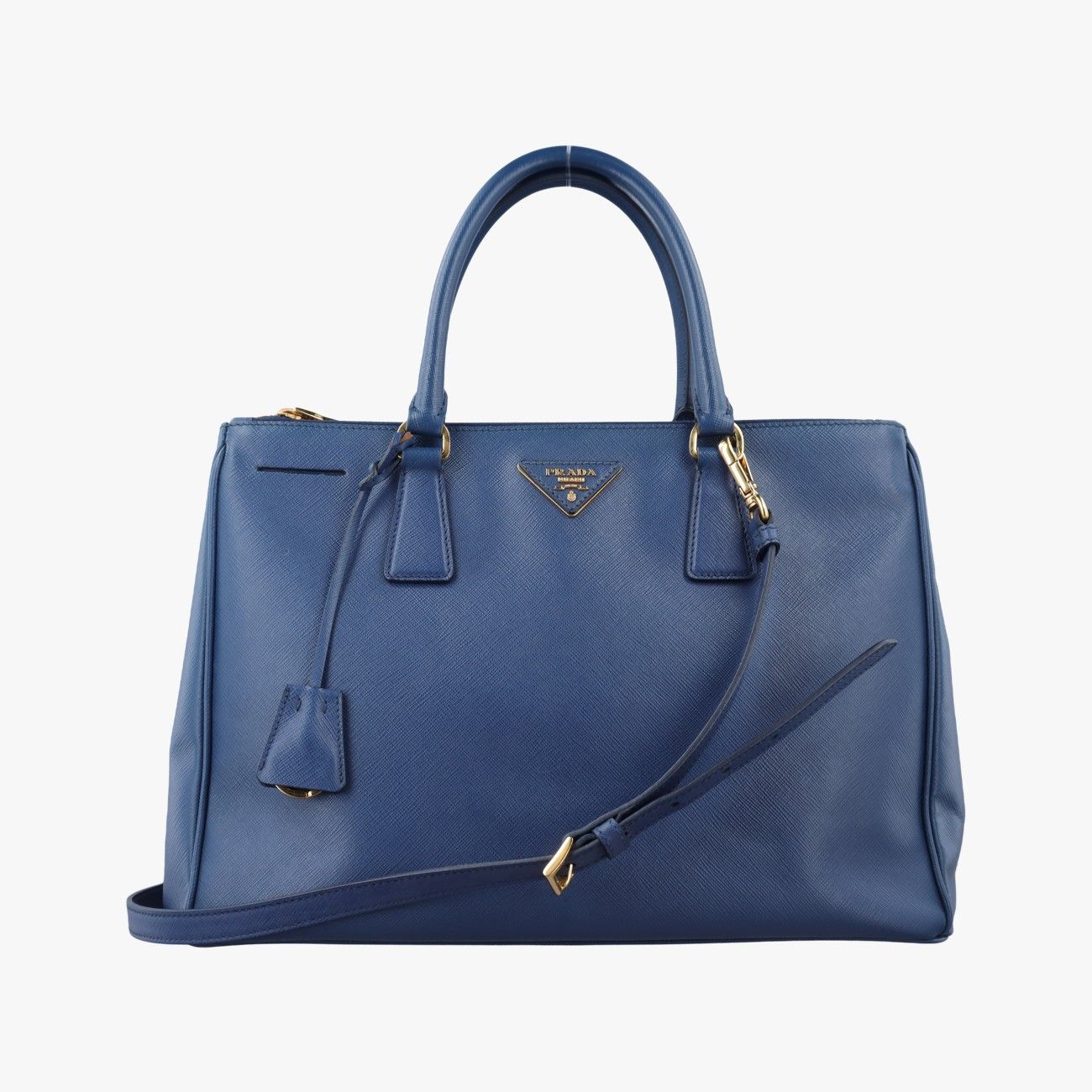 プラダPradaガレリア ブルー サフィアーノレザー BN1786 25 41,600円