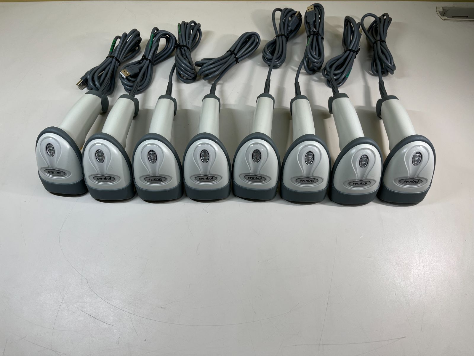 ◇Symbol LS2208 USBバーコードスキャナー 8台セット PC接続確認済 現状品