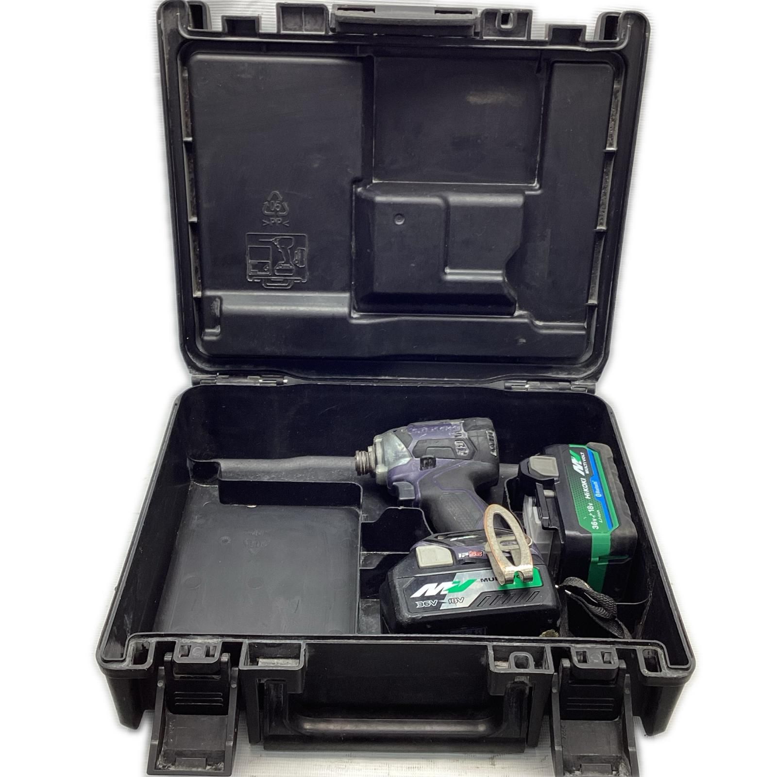 HiKOKI ハイコーキ インパクトドライバ WH36DC(2XND) ブルー やや傷や汚れあり 16,335円