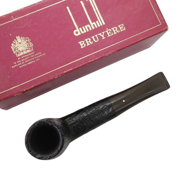 【極美品 レア】DUNHILL ダンヒル 70s ヴィンテージ 41349 Shell Briar シェルブライヤー パイプ ギャランティ 付属品〇 英製 47908