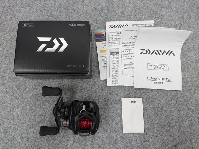 【未使用品】 ダイワ 25アルファスBF TW 8.5L (左) ベイトリール ALPHAS BFTW 27,676円