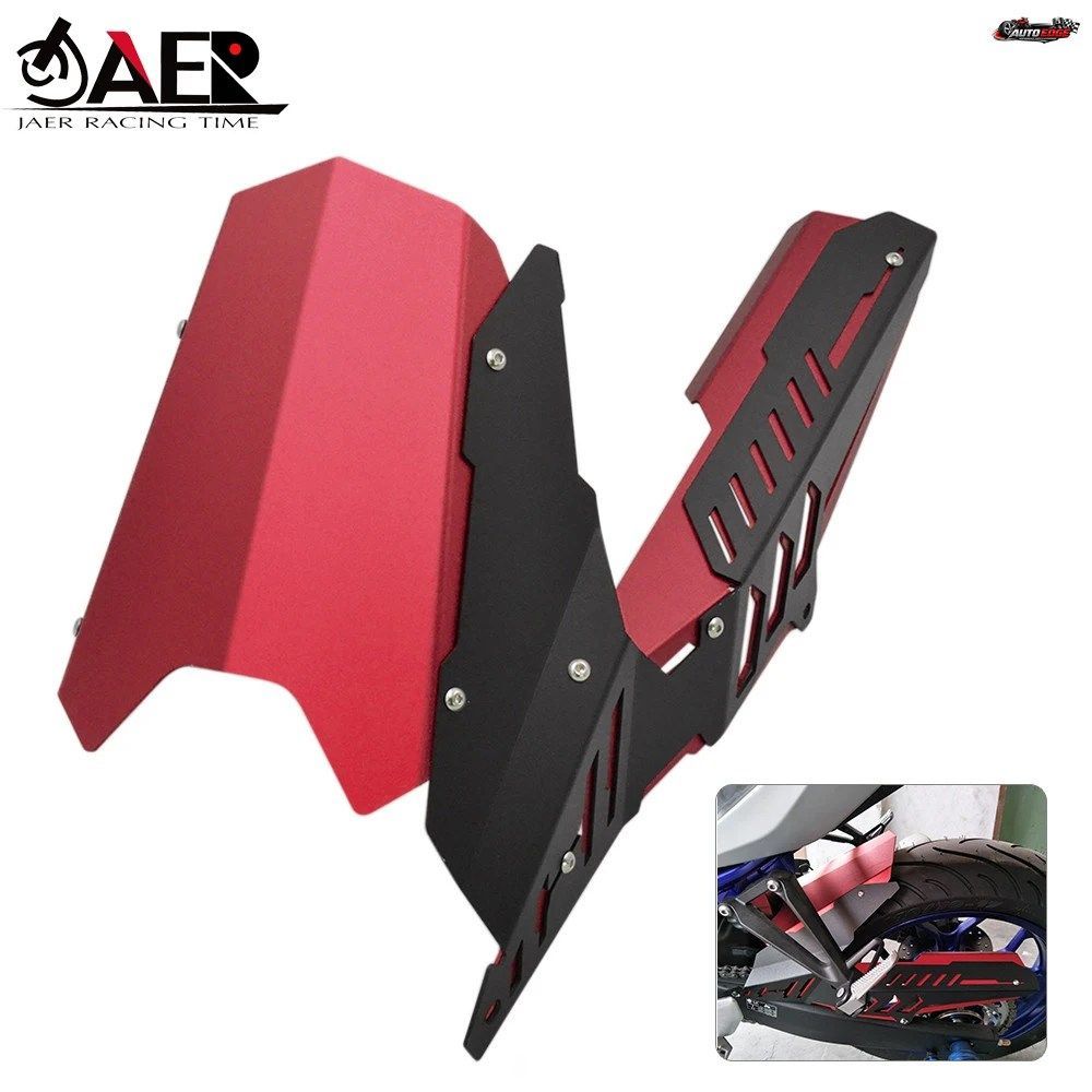 MT03 MT25 R3 R25 リアチェーンガードカバーフェンダーマッドガード ヤマハ YZF-R3 MT-03 MT-25 2015-2022 YZF-R25 2013-2022用