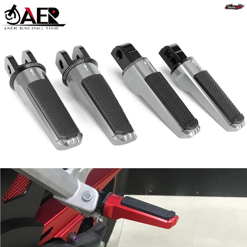 スズキ GSXR600 GSXR750 GSXR1000 GSR600 GSR750 SV650 SV650X B-KING SFV650 GLADIUS 用フロント/リア フットレスト/フットペグ/ペダル